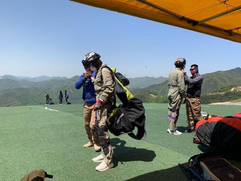 Paragliding at Danyang 