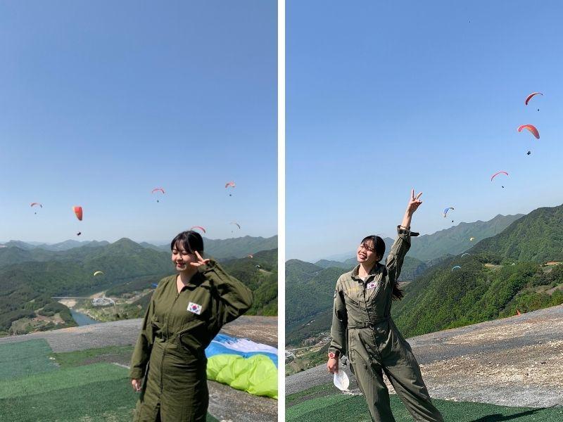 Paragliding at Danyang 