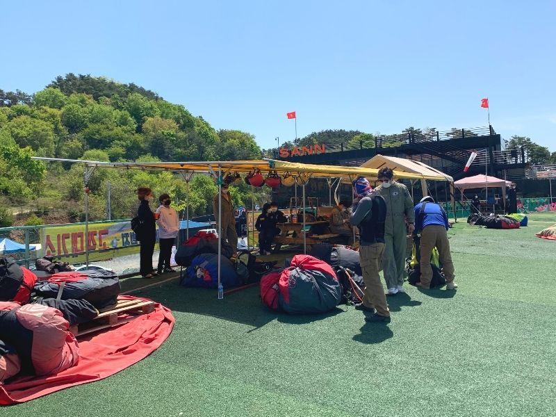 Paragliding at Danyang 