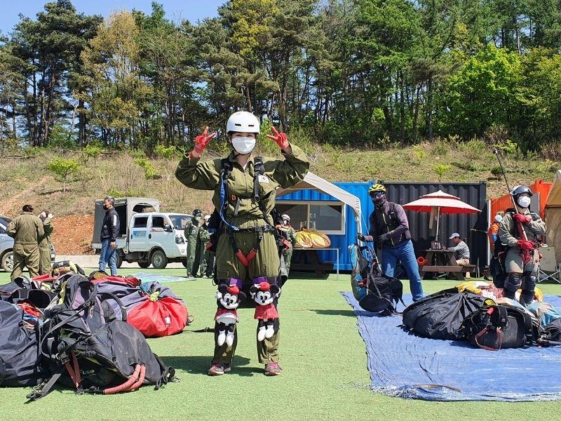Paragliding at Danyang 