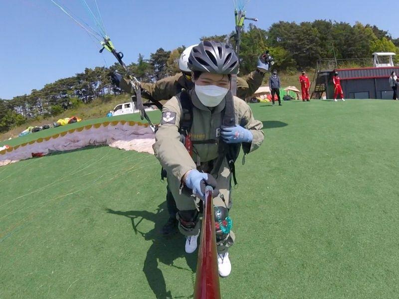 Paragliding at Danyang 