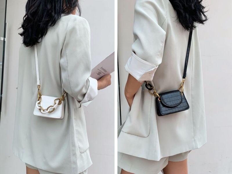 túi mini mẫu túi xách đang là xu hướng ở Hàn