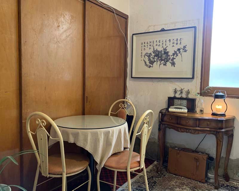 유달유업的小會客廳，具有獨特的復古氣息。