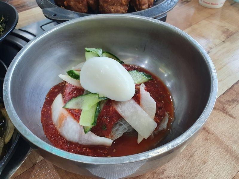 Bibim noodles Dawon restaurant in Danyang