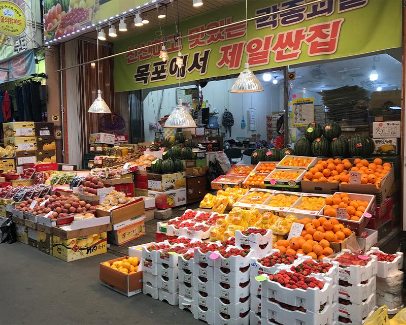 ตลาดโบราณเกาหลี 