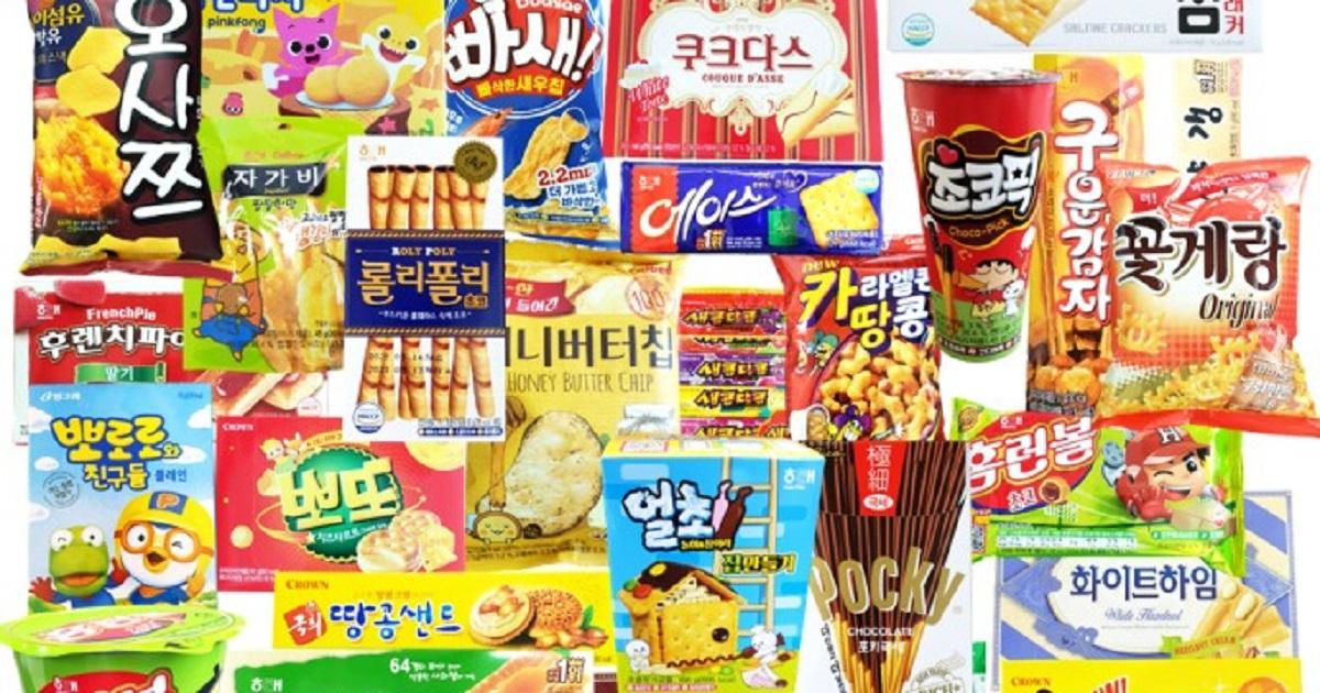 Creatrip 年韓国で人気のお菓子ランキング