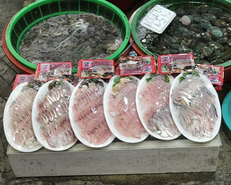 Dongbu Market seafood