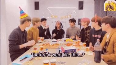 จงโฮ ATEEZ ซ่อนอาการร้องไห้หลังทำน้ำหกระหว่างเล่นเกมในไลฟ์