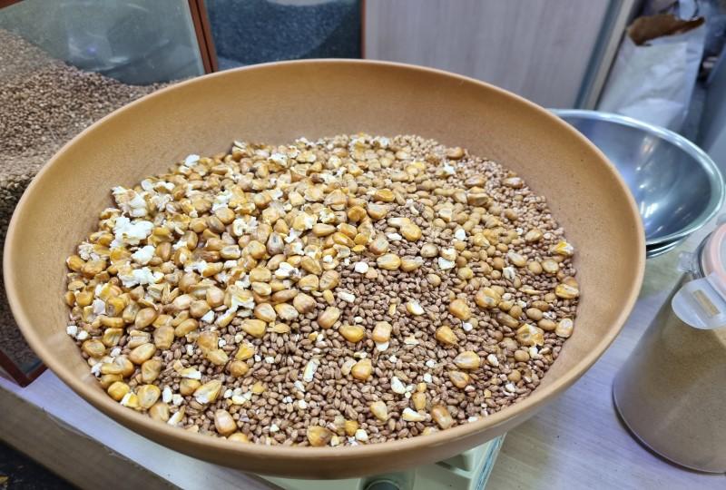 韓国文化、韓国、ミスカル、健康食品、韓国の雑穀、アッパオディガ？、韓国バラエティー、韓国マート