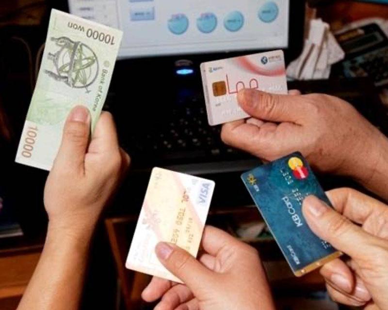 โมเมนต์ตอนจ่ายเงินในเกาหลี