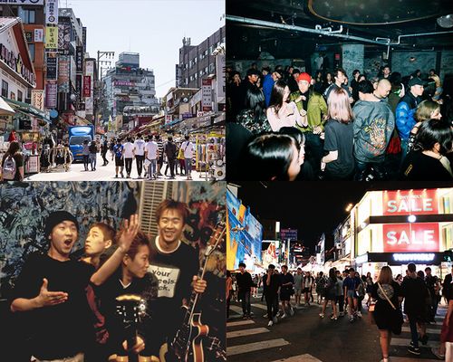 韓国文化、ホンデ、弘大、若者の街、文化の街、韓国旅行