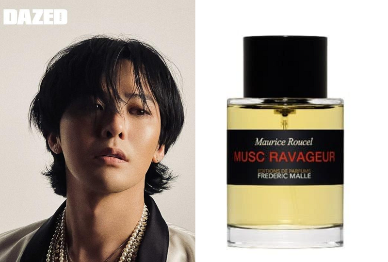 G-Dragon und Musc Ravageur Flasche