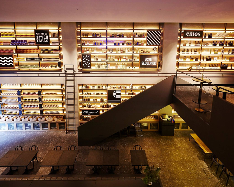 SM Entertainment building interior