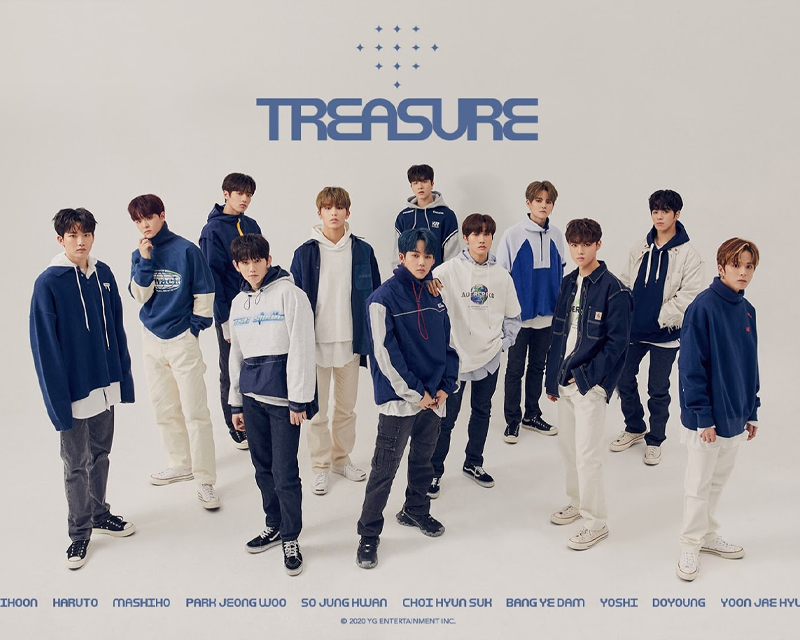 TREASURE poster YG Entertainment