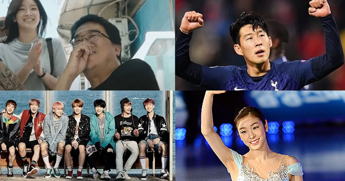 Bảo vật sống quốc gia - BTS, Bong Joon Ho, Son Heung Min, Kim Yuna, Faker