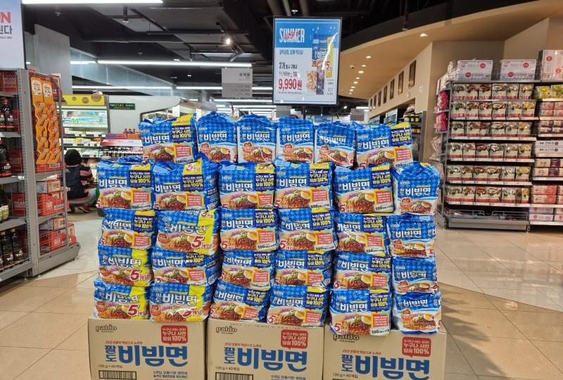 韓国文化、韓国マート、冷麺、韓国冷麺、ネンミョン、ビビン麺、ビビンミョン