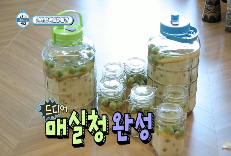 韓国文化、韓国梅エキス、梅エキス漬け、メシル、韓国マート