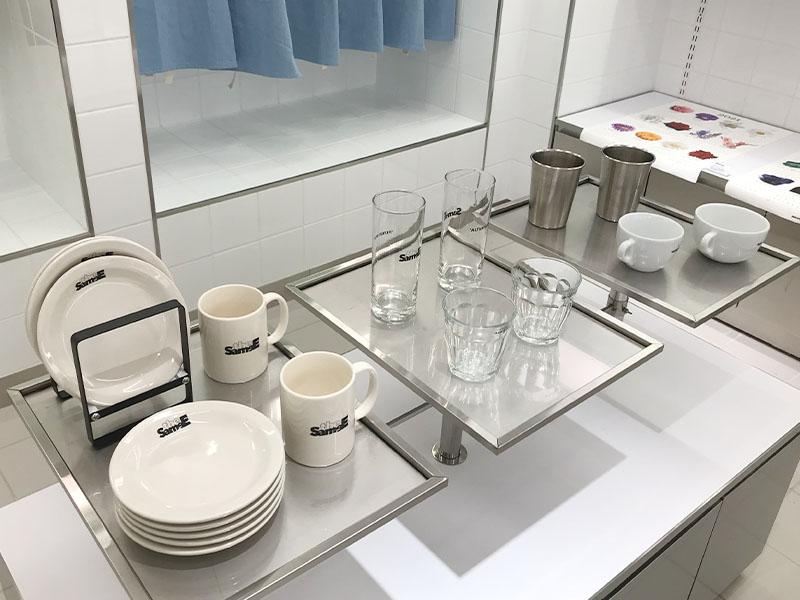 plates and cups available at YG the SameE cafe