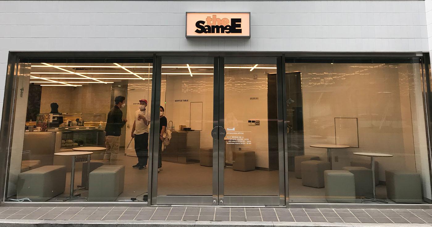 The SameE: A New Cafe At YG Entertainment With Simple Chic Vibes