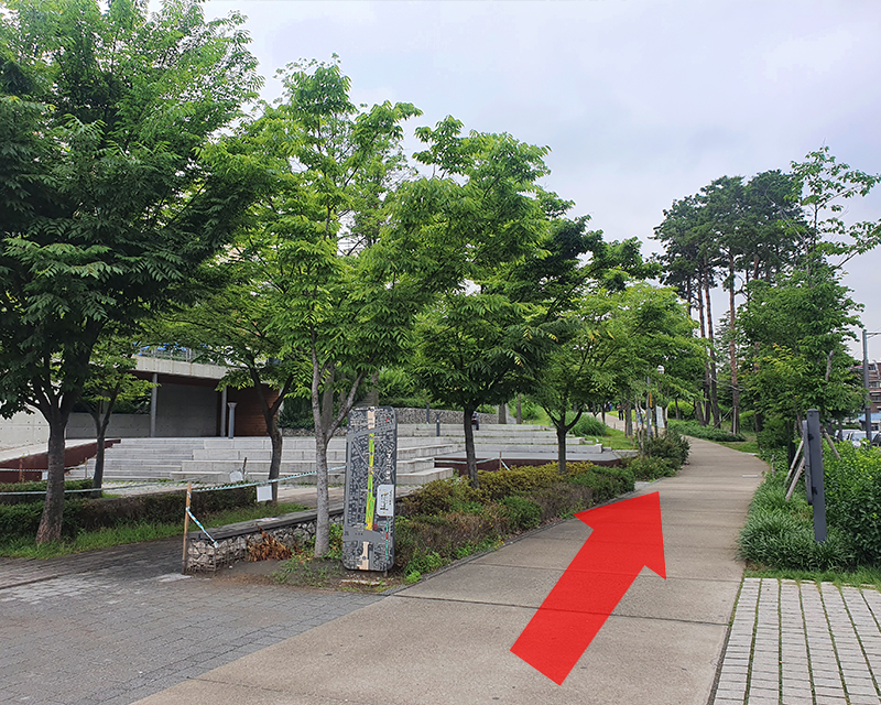 Shinchon street direction to Picniq Hongdae