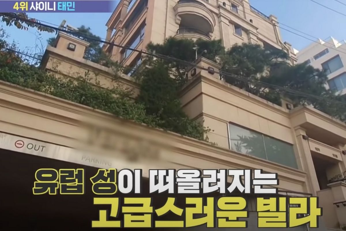 nhà của shinee taemin