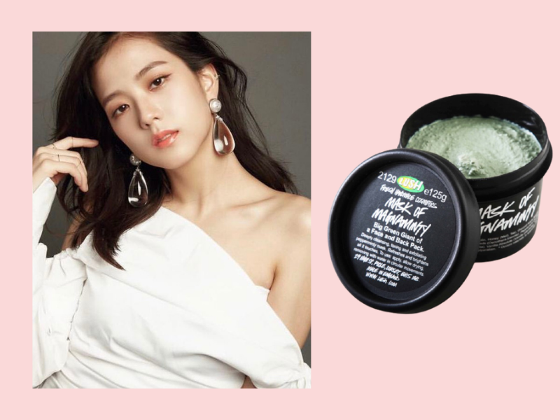 BLACKPINK Jisoo推介的Lush薄荷清爽面膜，英國品牌Lush的深層清潔去角質面膜，合適任何皮膚使用。