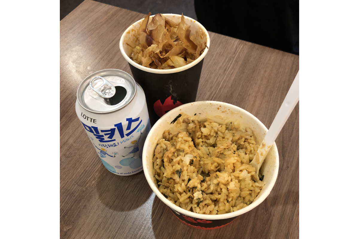 韓國大學餐廳 GGgo杯飯