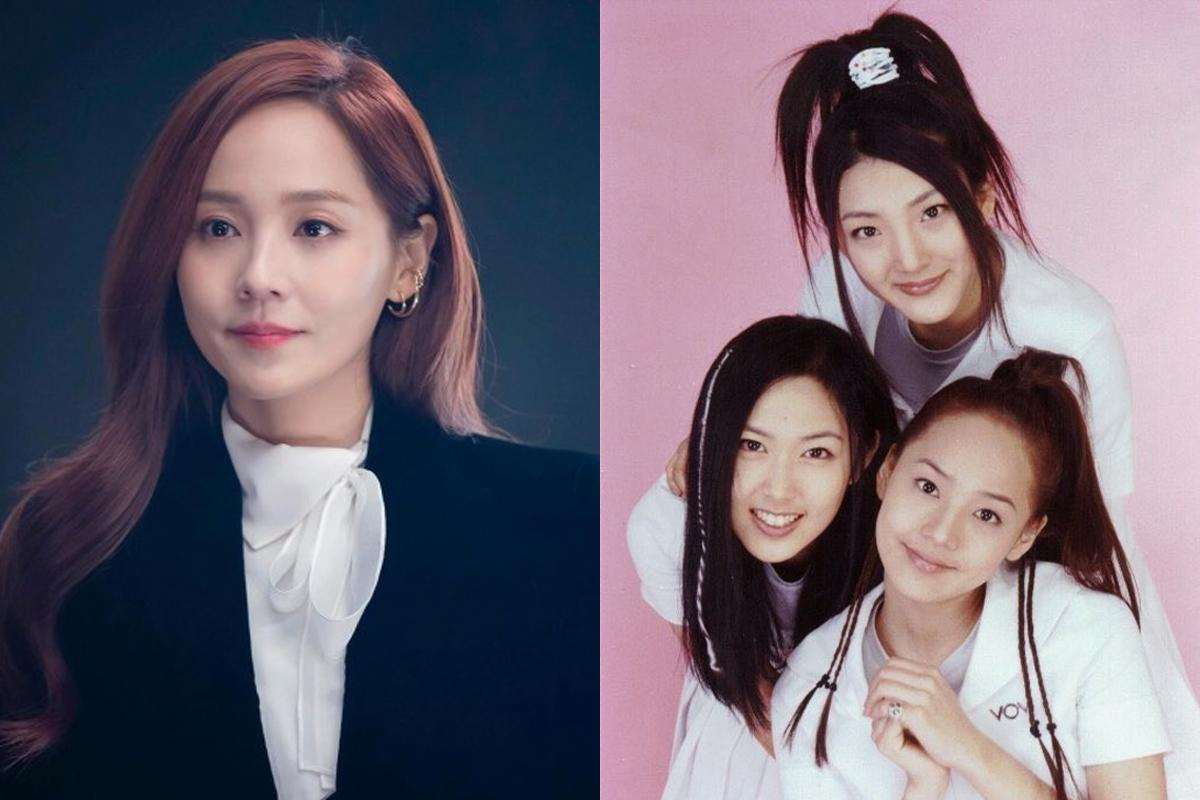 柳真出席活動，穿著白色上衣，背景為黑色。她是曾經以S.E.S.女團出道的韓國演員。