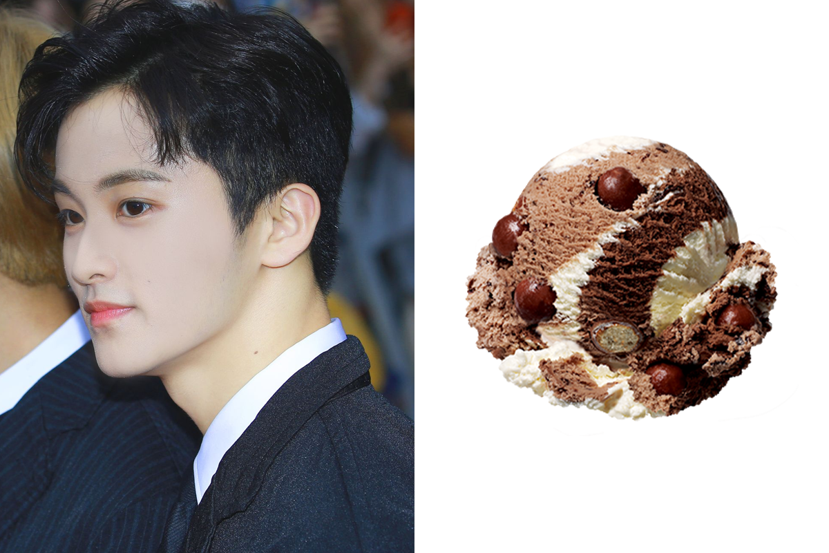 Mark order at Baskin Robbins Puss in Boots