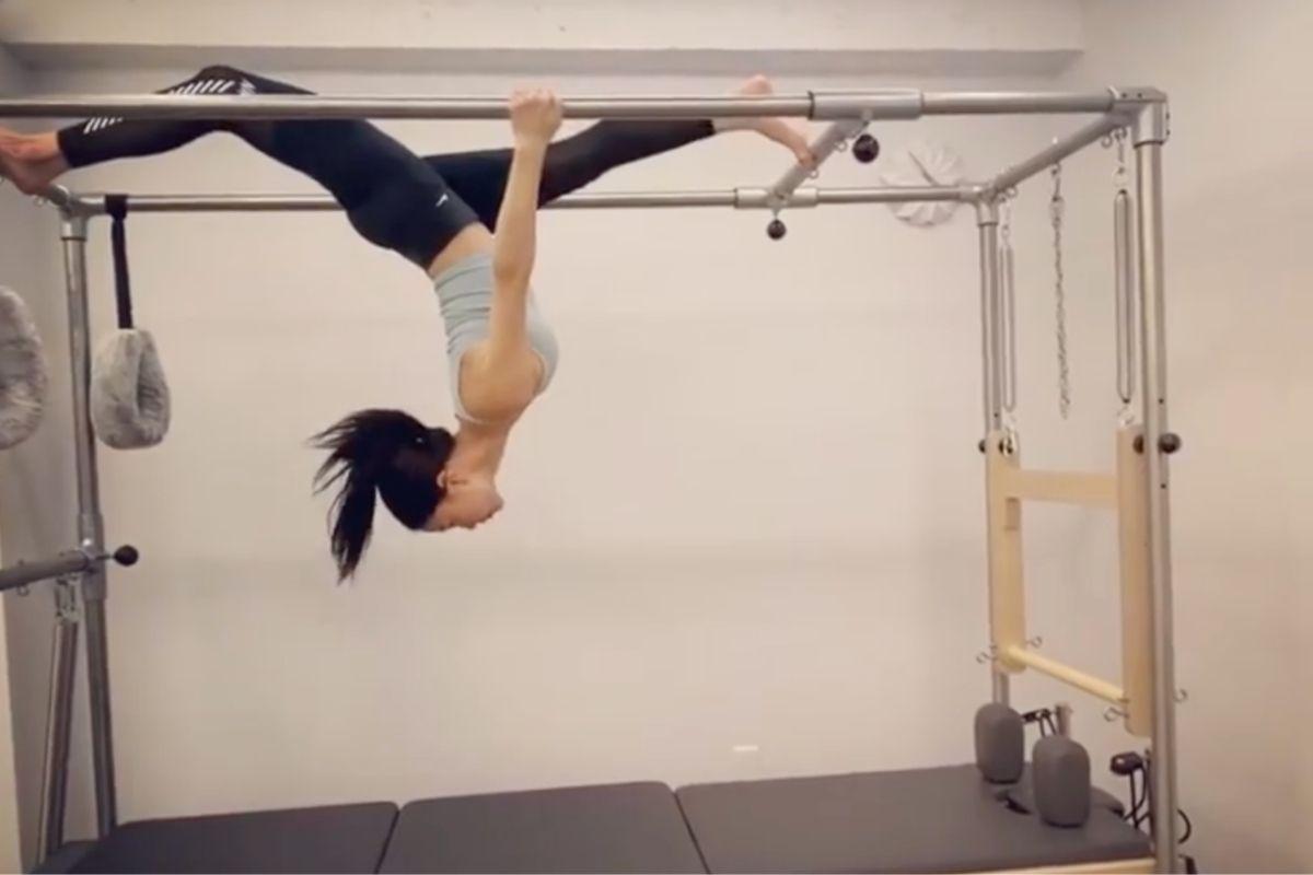 diễn viên youth of may go min si tập pilates