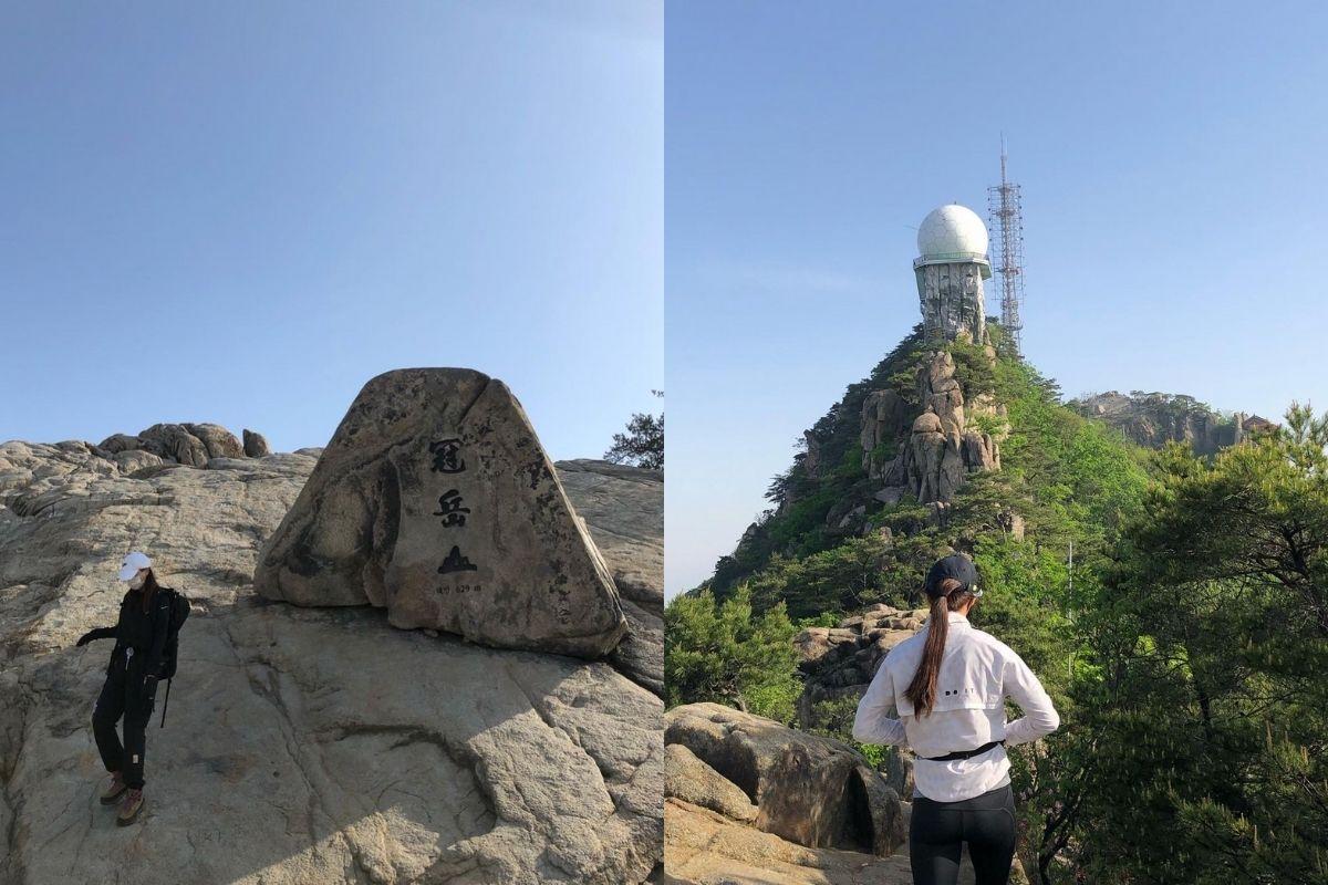 diễn viên youth of may go min si có sở thích leo núi