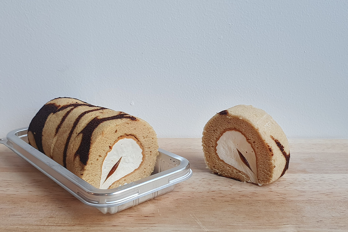 Black Sugar Cream Roll from GS25