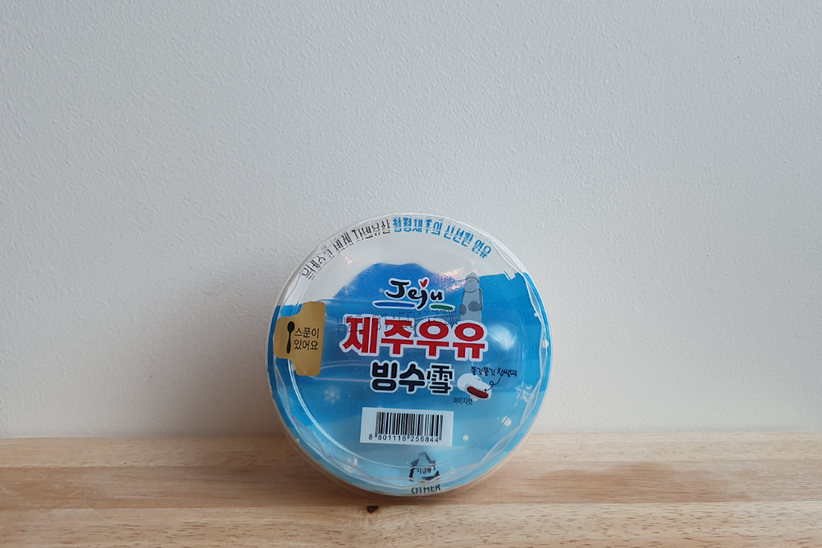 Jeju milk bingsoo from 7-eleven