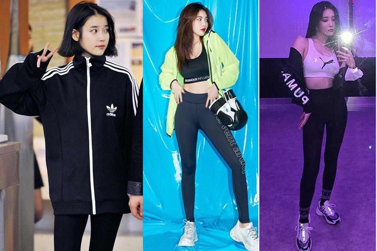 ชุดออกกำลังกายเกาหลี