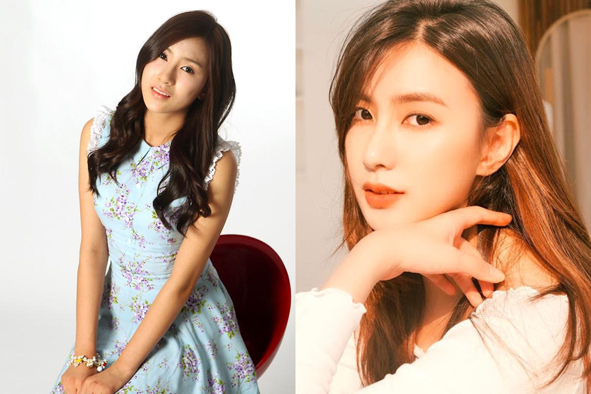 韓國女子團體Apink成員夏榮以成熟魅力吸引觀眾。