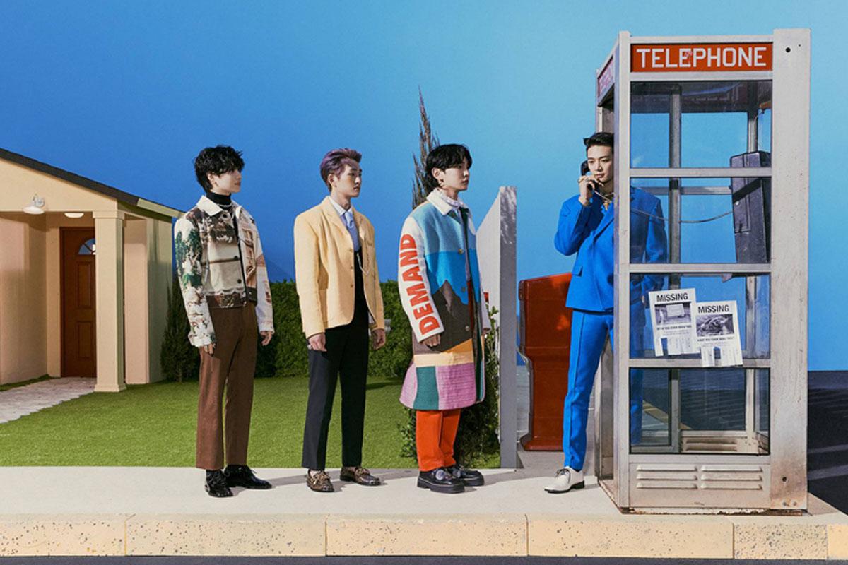 สมาชิกวง SHINee ในคอนเซปต์เพลง 'Don't Call Me'