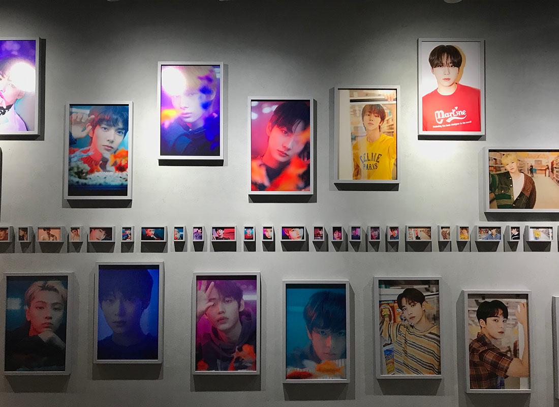 Gallery of portraits of Kpop artists