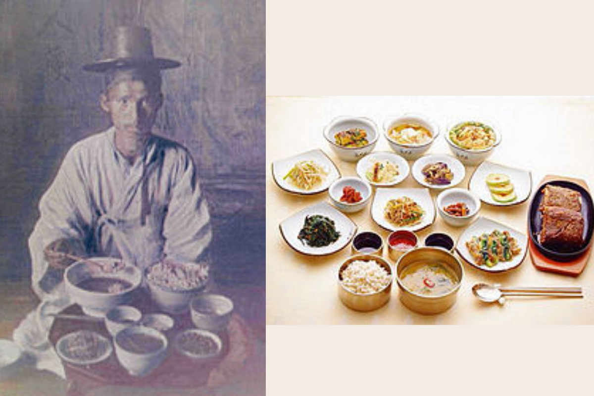 bàn ăn truyền thống xưa và nay trong văn hóa ẩm thực Hàn Quốc