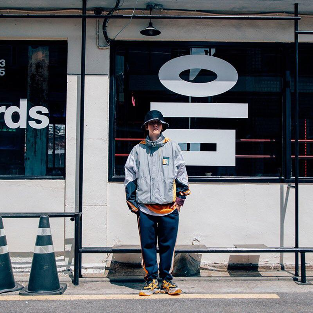 Man standing infront of Mmm Records exterior