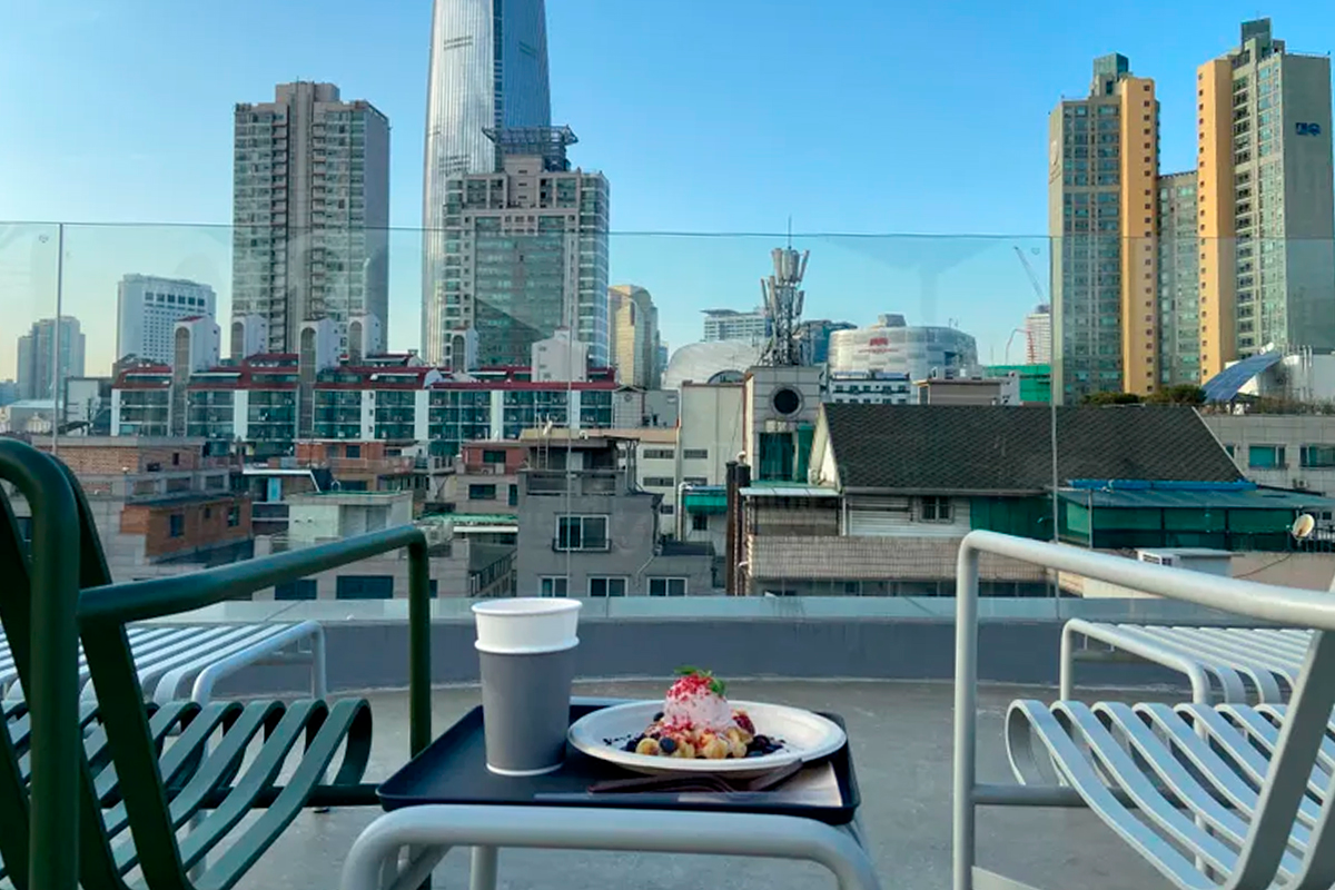 首爾Rooftop Cafe推薦 Pres Coffee