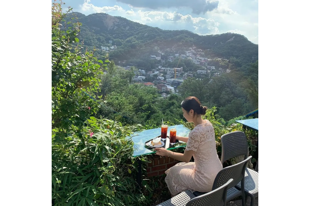 首爾Rooftop Cafe推薦 Sanmotunggi Coffee