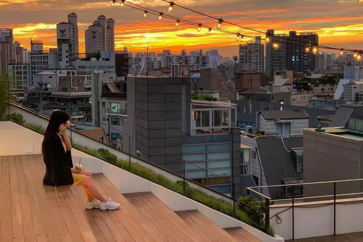 首爾Rooftop Cafe推薦 Garo Golmok