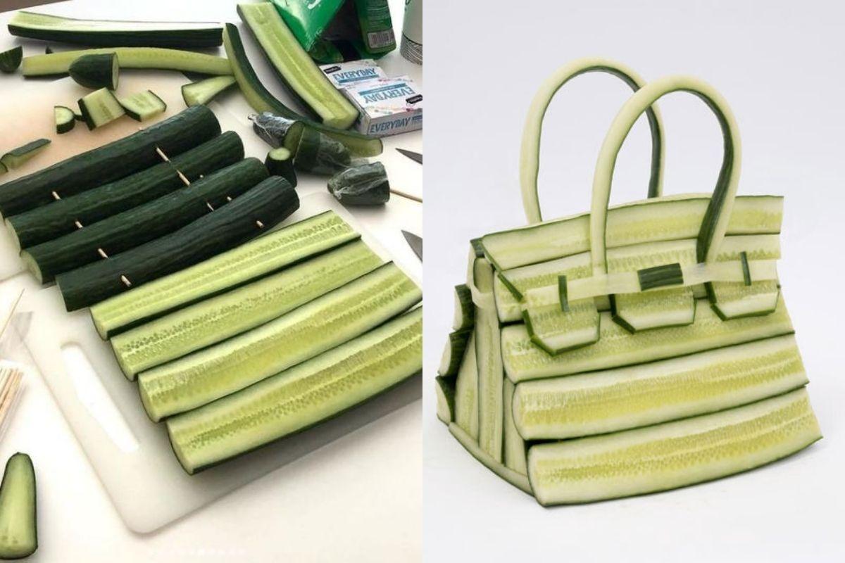 กระเป๋าทรงแตงกวา