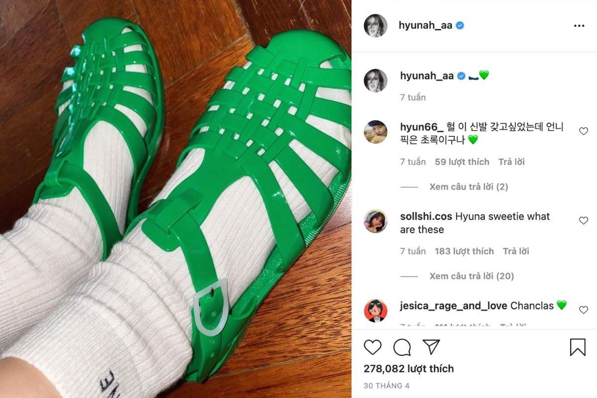 รองเท้าแตะ ฮยอนอา IG