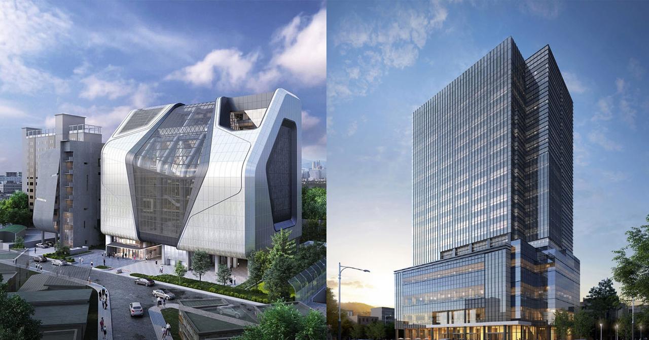 娛樂公司大樓總值 Top 12