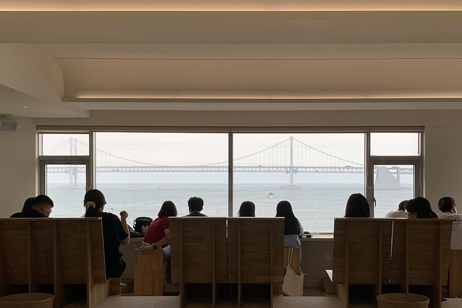 韓国、韓国旅行、韓国観光、釜山、プサン、釜山旅行、釜山カフェ、韓国カフェ、絶景カフェ、CUP＆CUP、広安里、クァンアンリ、海