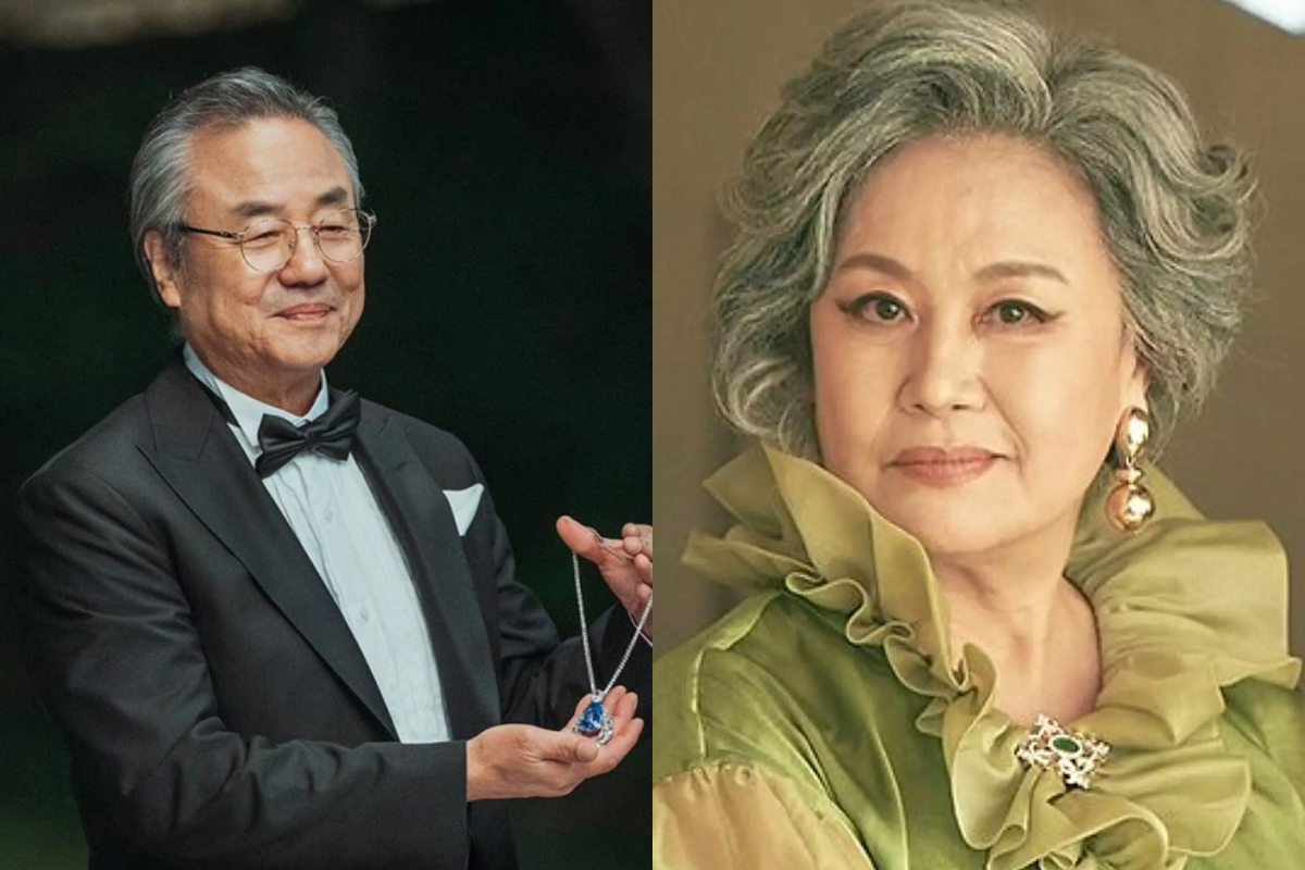 chủ tịch và phu nhân nhà họ Han trong phim Mine - bộ phim Hàn Quốc đang gây sốt