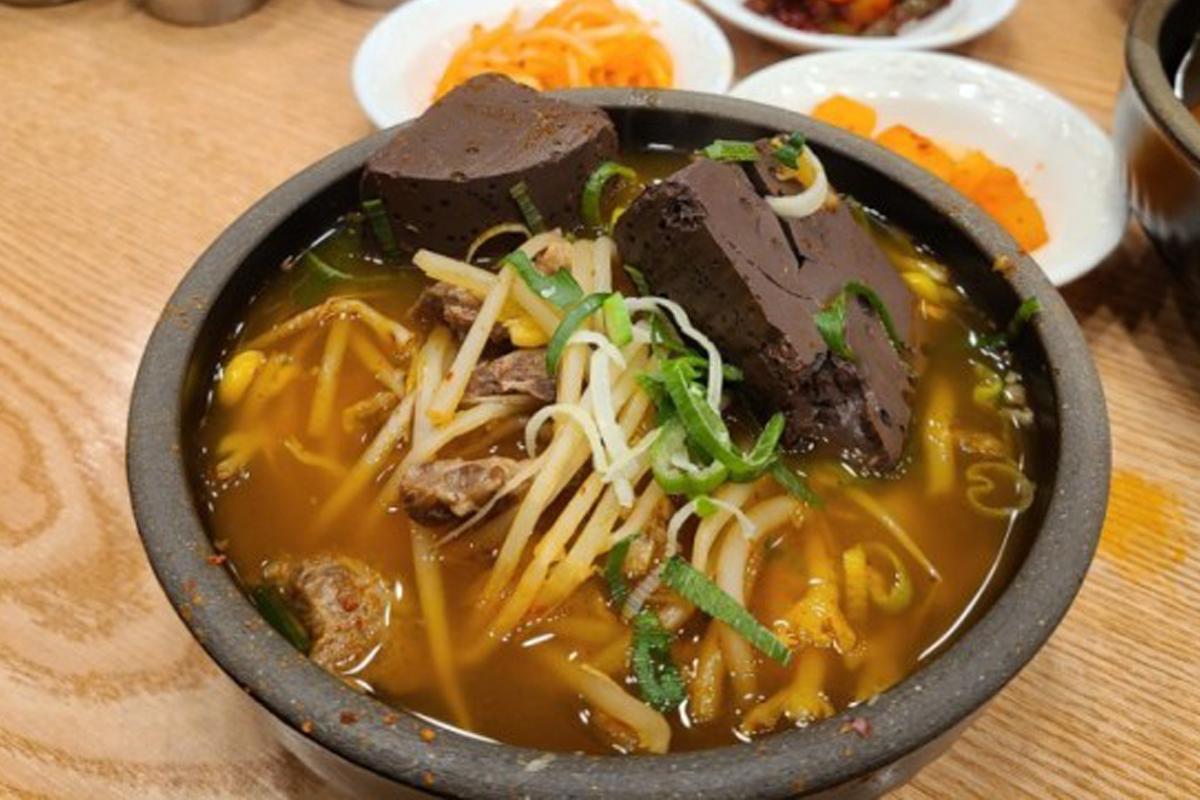 韓國料理 牛肉湯飯