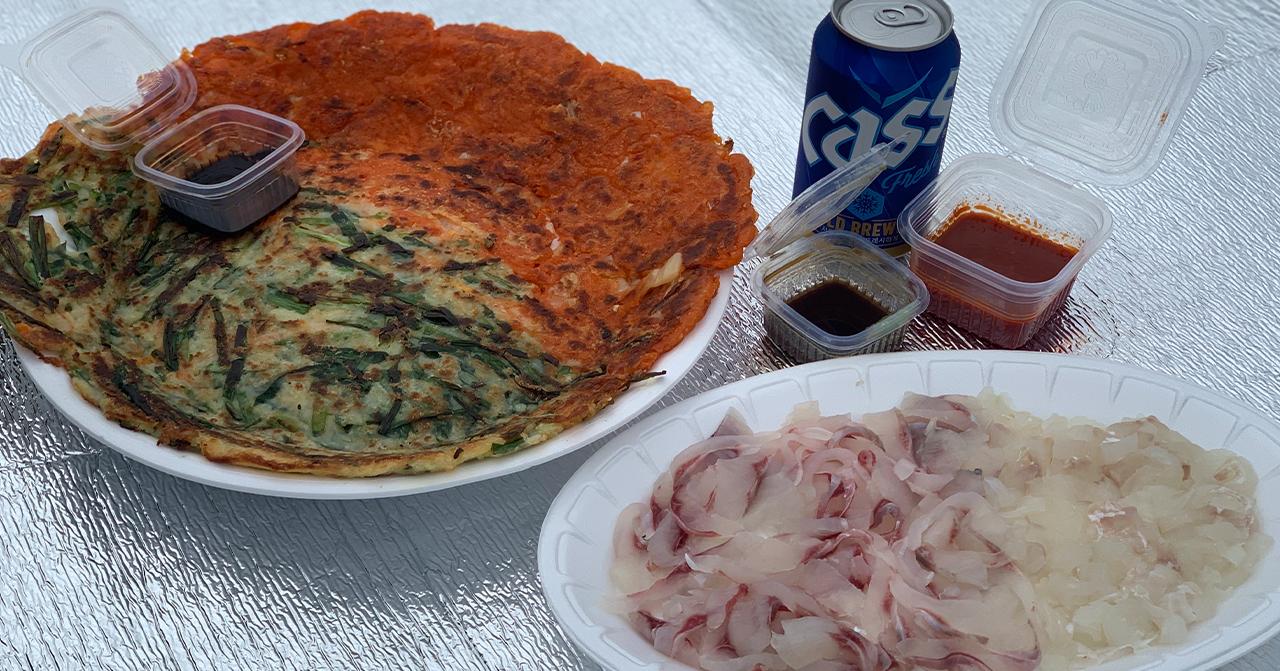 釜山「民樂水邊公園+生魚片店」介紹