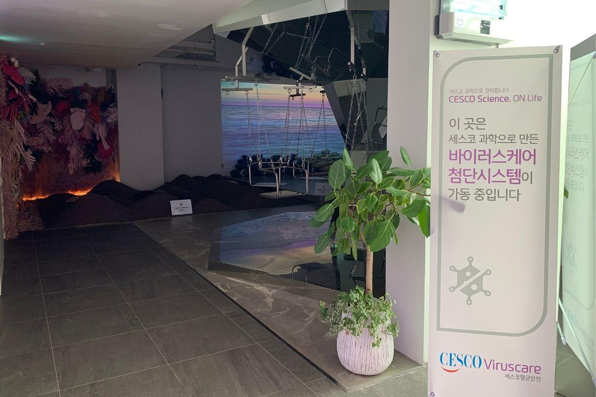 Cafe In Busan swing area